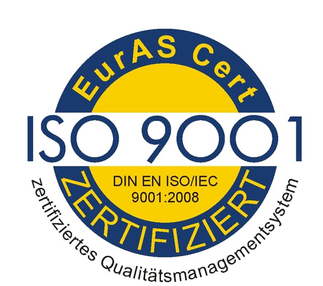 ISO 9001 Zertifikat